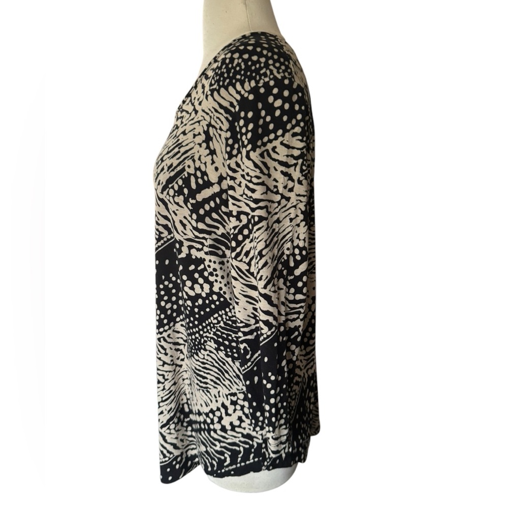 NWOT JM‎ Collection 3/4 Sleeve Top - Picture 2 of 6